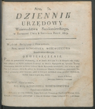 dziennik urzedowy woj.sandomierskiego 1819-31-00001